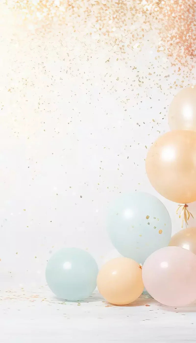 Fancy Party Balloons Ii 8’X14’ Ultracloth (96 X 168 Inch) Backdrop
