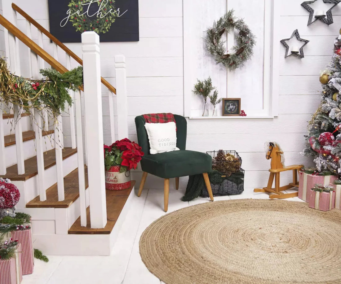 Farmhouse 5X42 Fleece ( 60 X 50 Inch ) Backdrop