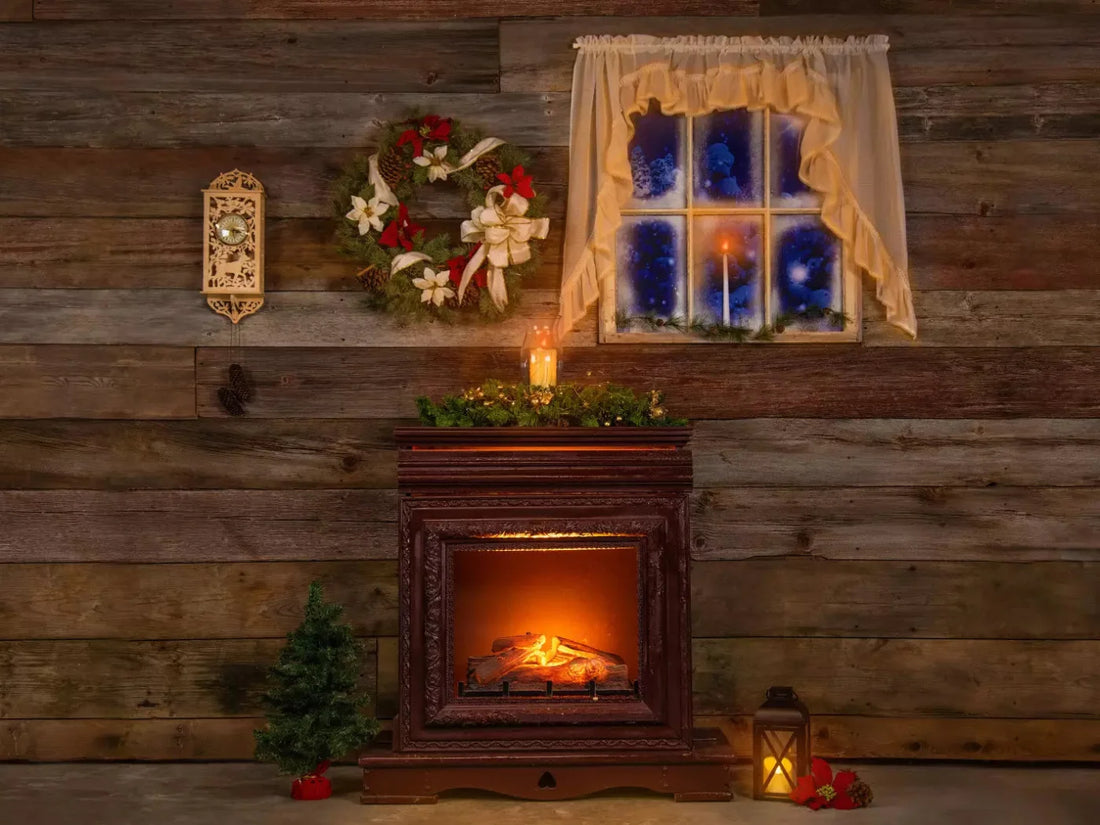 Christmas Details 68X5 Fleece ( 80 X 60 Inch ) Backdrop