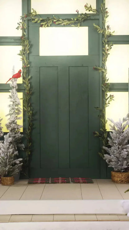 Farmhouse Front Porch 8X14 Ultracloth ( 96 X 168 Inch ) Backdrop