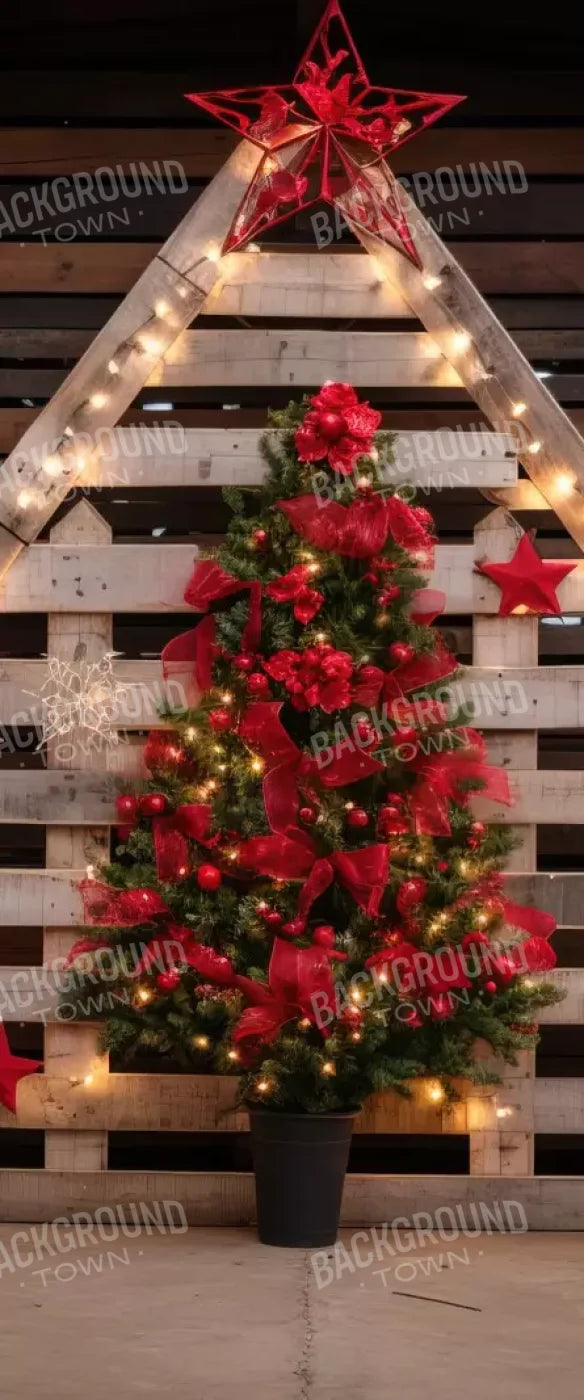 Christmas Pallet 5’X12’ Ultracloth For Westcott X-Drop (60 X 144 Inch) Backdrop