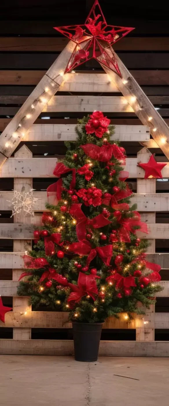 Christmas Pallet 5’X12’ Ultracloth For Westcott X-Drop (60 X 144 Inch) Backdrop