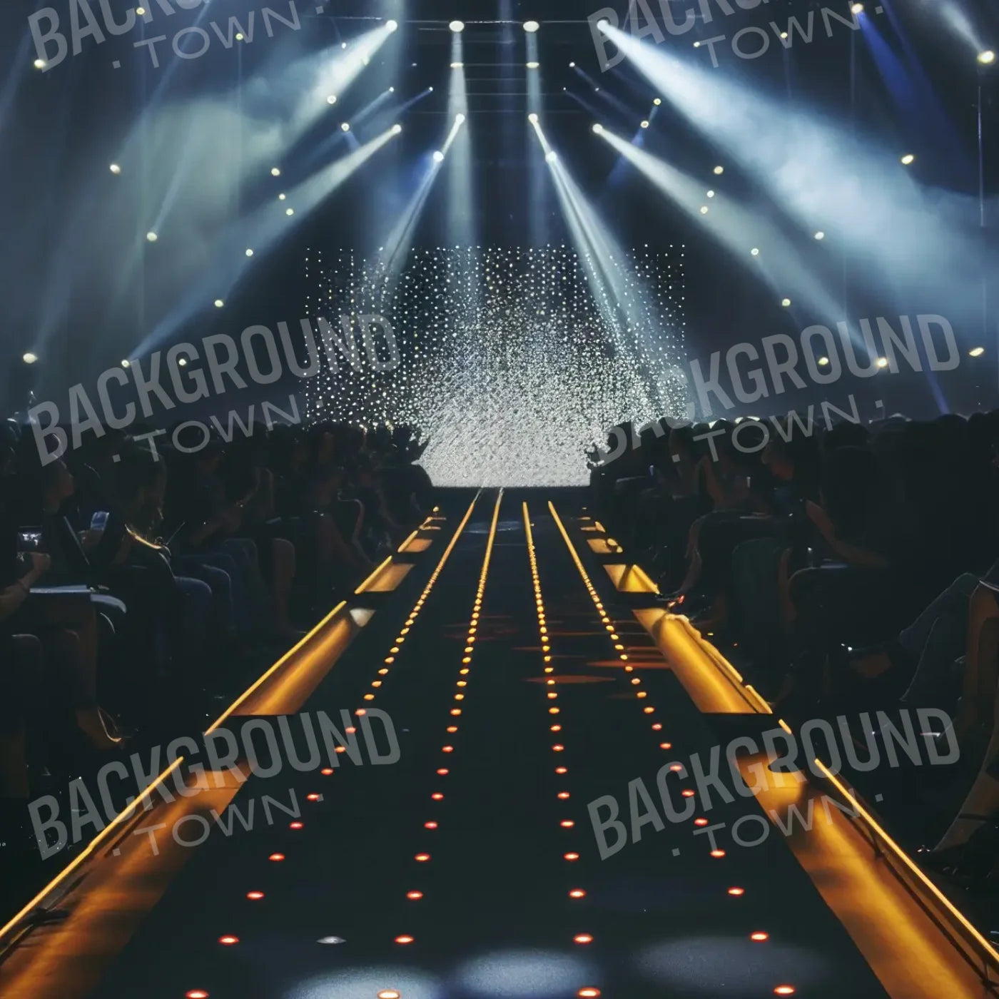 Fashion Runway 10’x10’ UltraCloth (120 x 120 inch) Backdrop