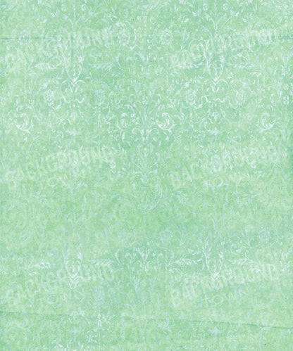 Green Damask Backdrop for Photography