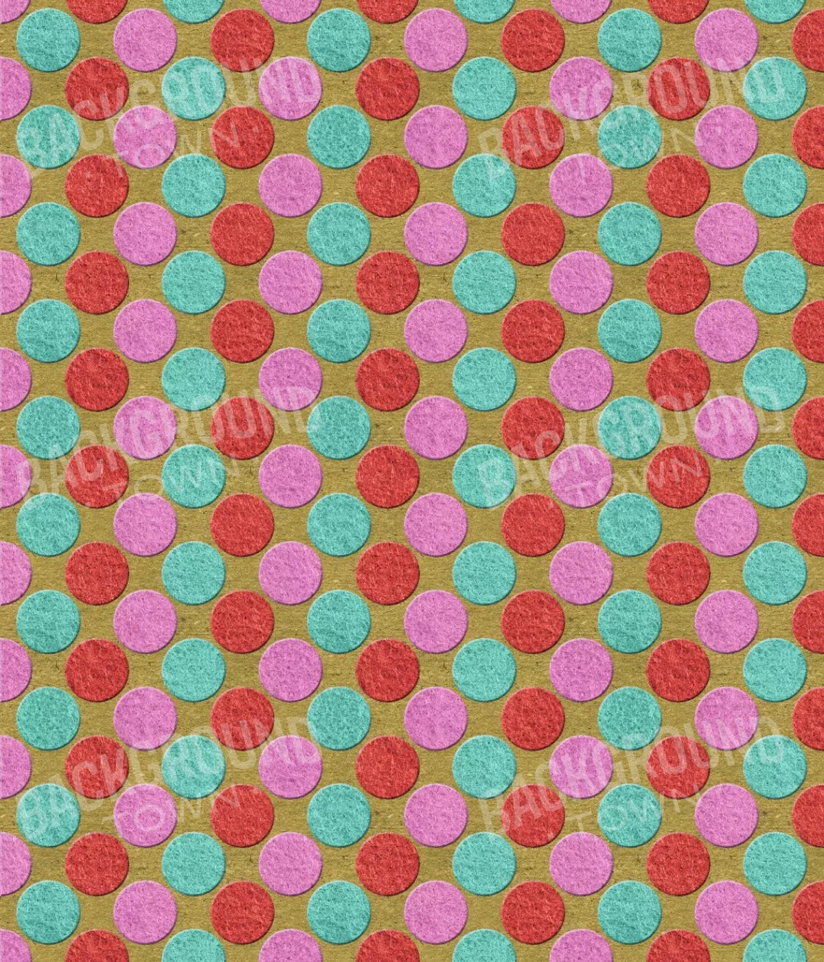Felt Circus 10X12 Ultracloth ( 120 X 144 Inch ) Backdrop