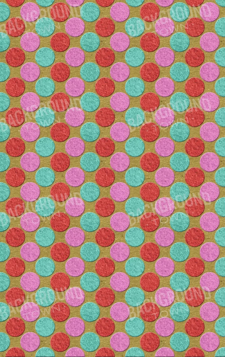 Felt Circus 10X16 Ultracloth ( 120 X 192 Inch ) Backdrop