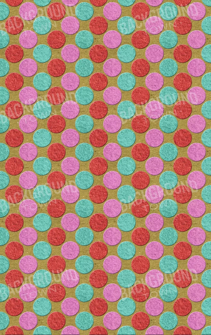 Felt Circus 10X16 Ultracloth ( 120 X 192 Inch ) Backdrop