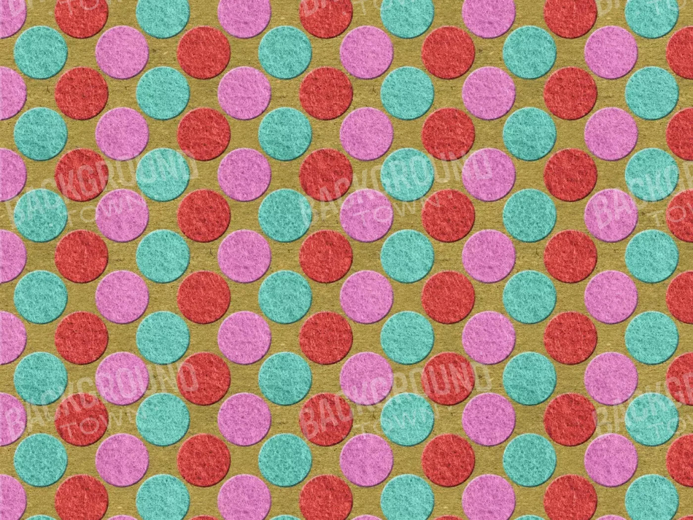 Felt Circus 10X8 Fleece ( 120 X 96 Inch ) Backdrop
