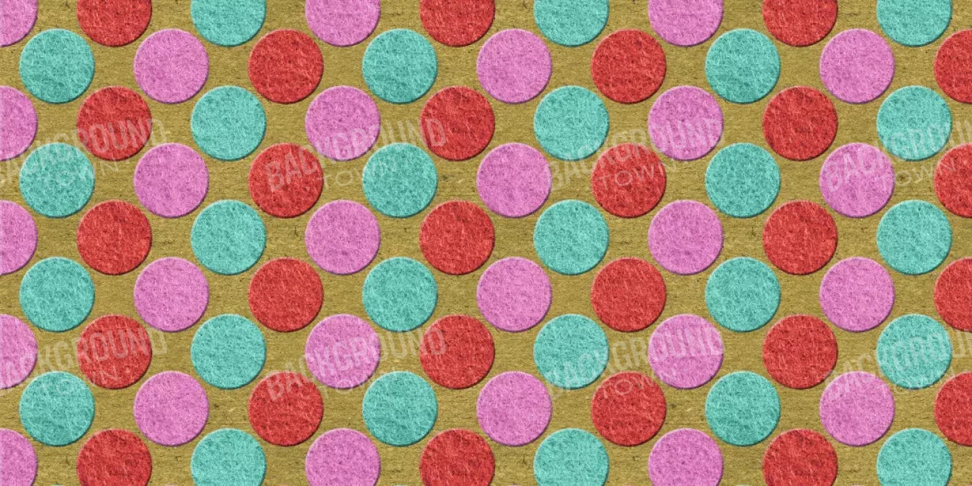 Felt Circus 20X10 Ultracloth ( 240 X 120 Inch ) Backdrop