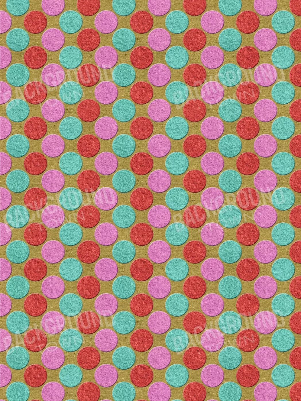 Felt Circus 5X7 Ultracloth ( 60 X 84 Inch ) Backdrop