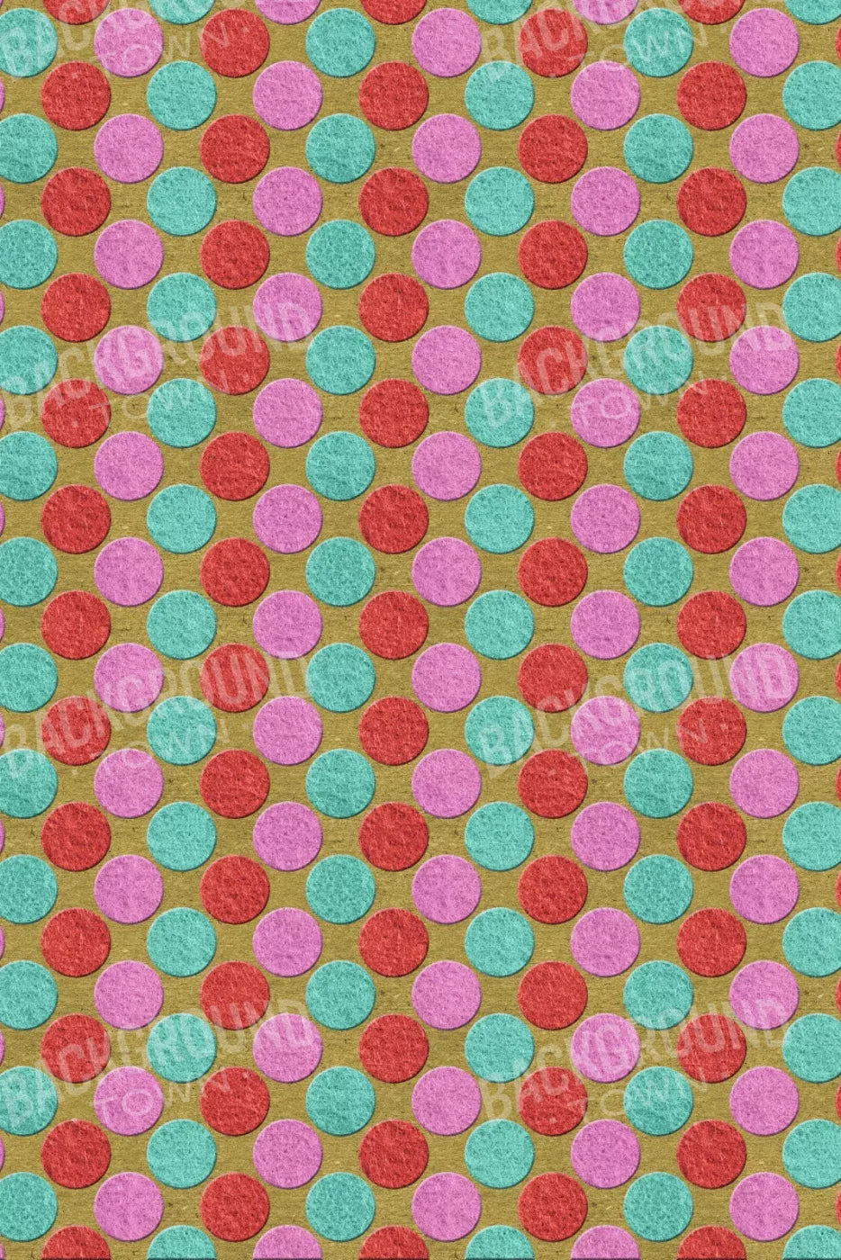 Felt Circus 5X8 Ultracloth ( 60 X 96 Inch ) Backdrop