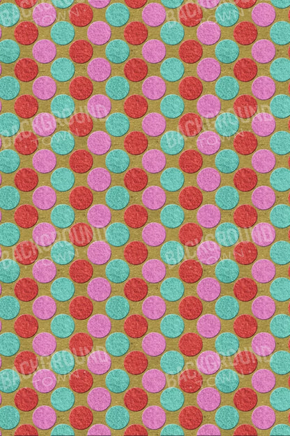 Felt Circus 5X8 Ultracloth ( 60 X 96 Inch ) Backdrop