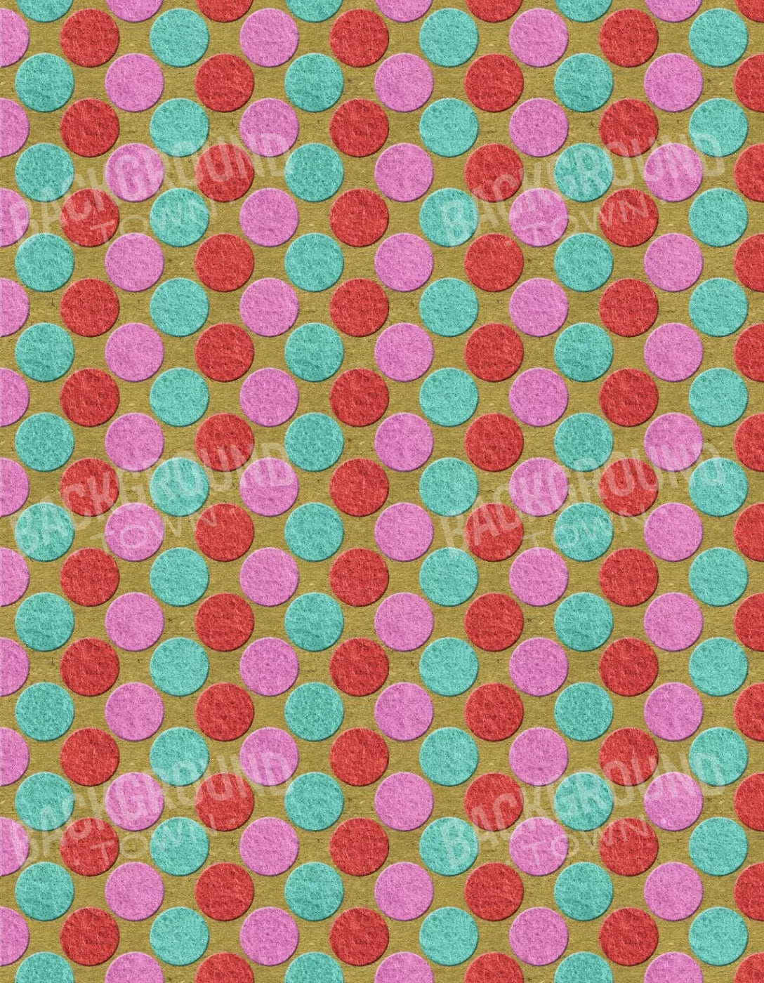 Felt Circus 6X8 Fleece ( 72 X 96 Inch ) Backdrop