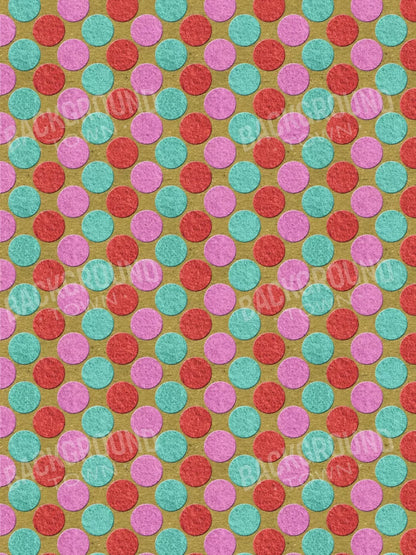 Felt Circus 8X10 Fleece ( 96 X 120 Inch ) Backdrop