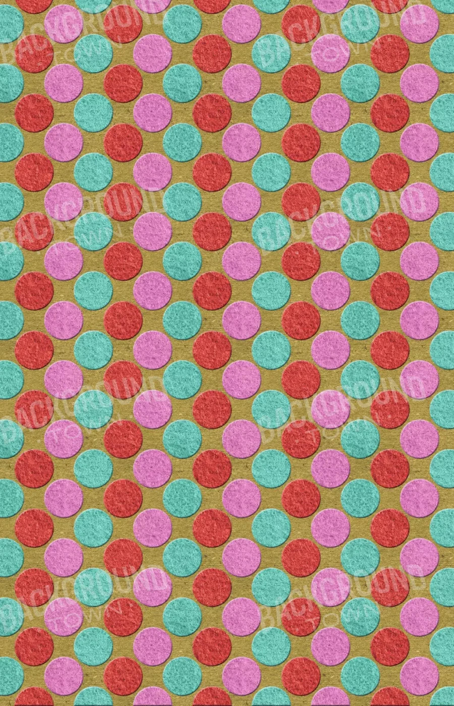 Felt Circus 8X12 Ultracloth ( 96 X 144 Inch ) Backdrop