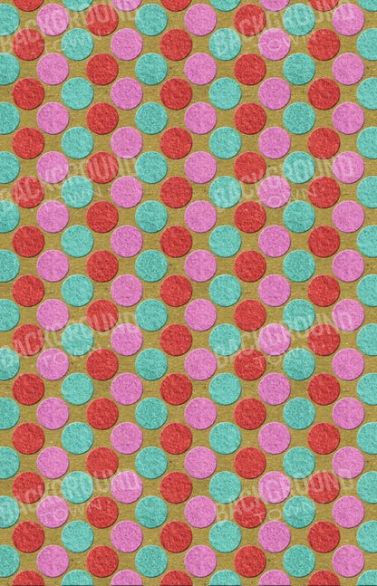 Felt Circus 8X12 Ultracloth ( 96 X 144 Inch ) Backdrop