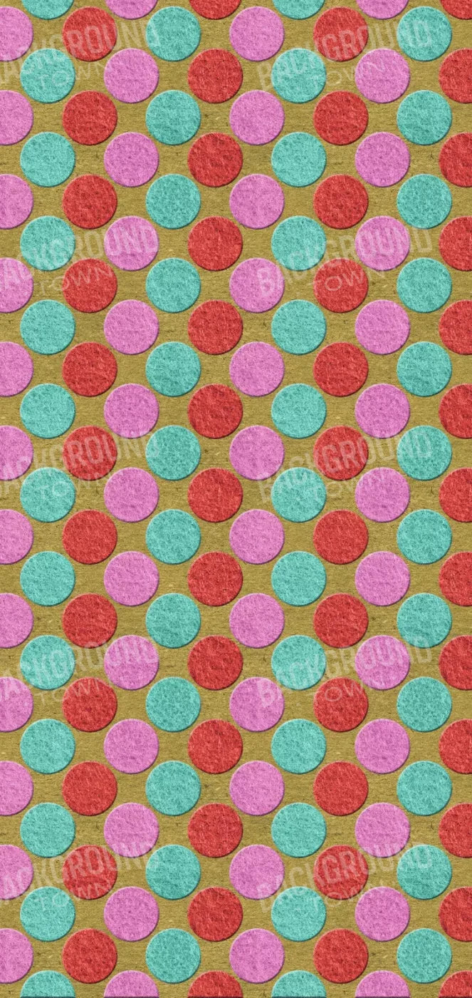 Felt Circus 8X16 Ultracloth ( 96 X 192 Inch ) Backdrop