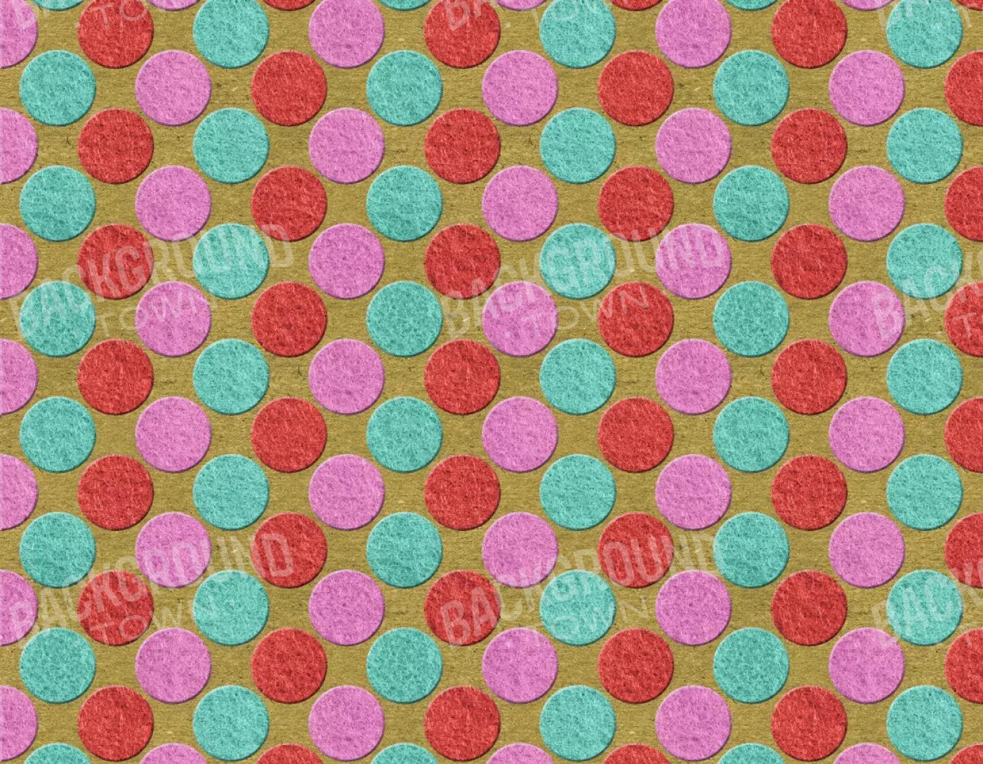 Felt Circus 8X6 Fleece ( 96 X 72 Inch ) Backdrop