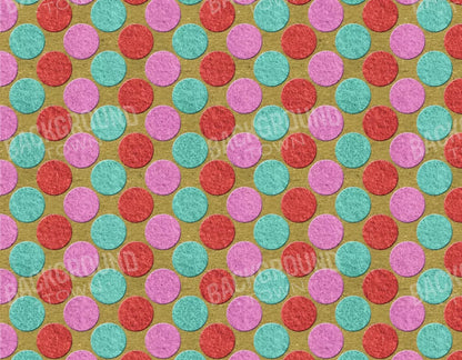 Felt Circus 8X6 Fleece ( 96 X 72 Inch ) Backdrop