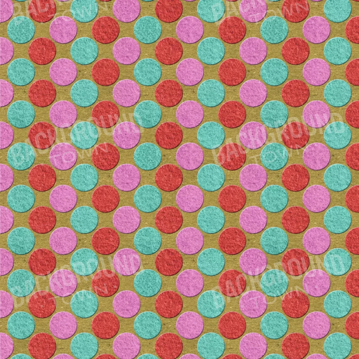 Felt Circus 8X8 Fleece ( 96 X Inch ) Backdrop