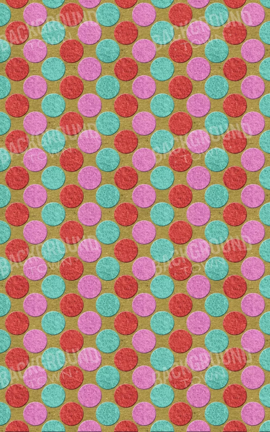 Felt Circus 9X14 Ultracloth ( 108 X 168 Inch ) Backdrop