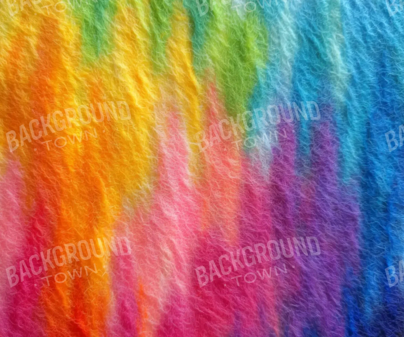 Felt Rainbow 12’x10’ UltraCloth (144 x 120 inch) Backdrop