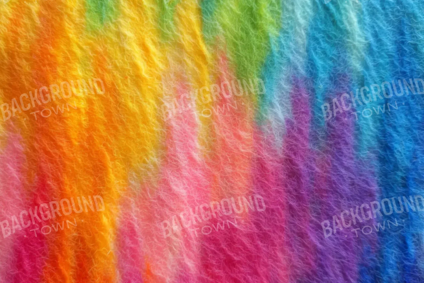 Felt Rainbow 12’x8’ UltraCloth (144 x 96 inch) Backdrop