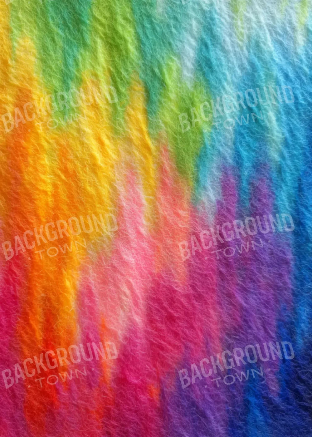 Felt Rainbow 5’x7’ UltraCloth (60 x 84 inch) Backdrop