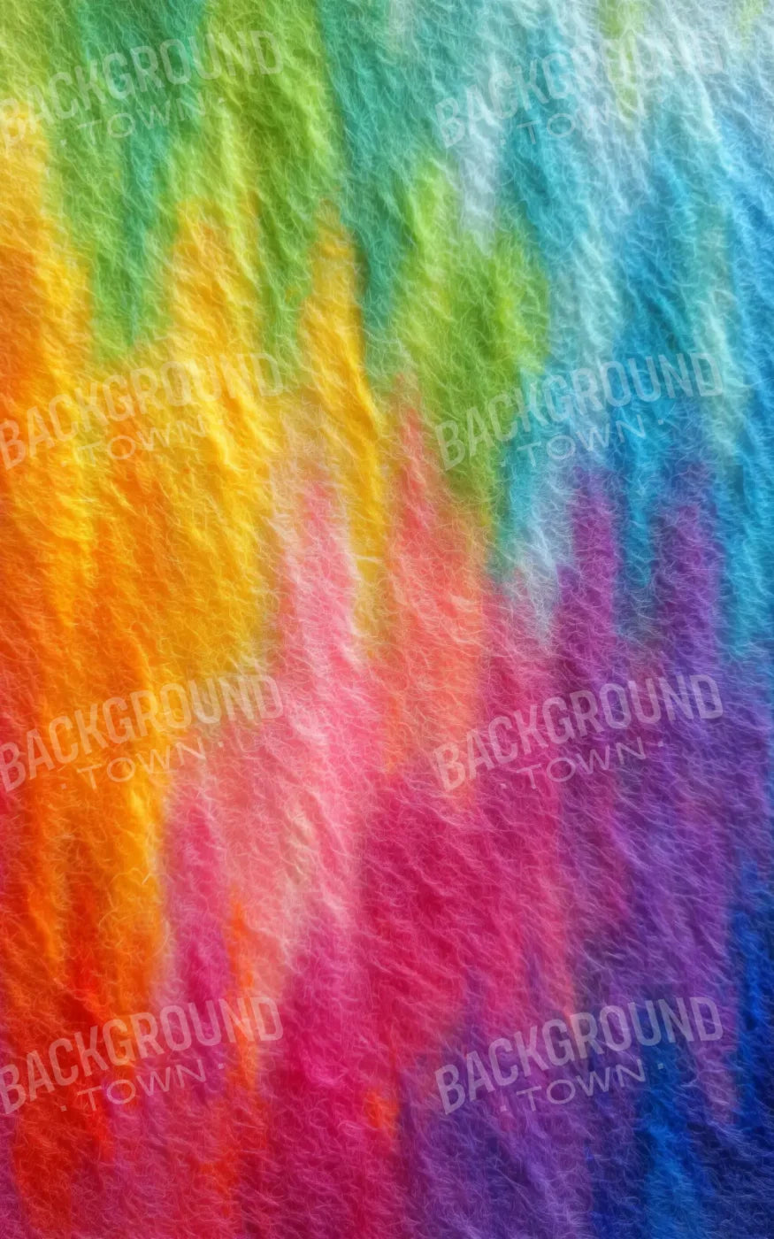 Felt Rainbow 5’x8’ UltraCloth (60 x 96 inch) Backdrop