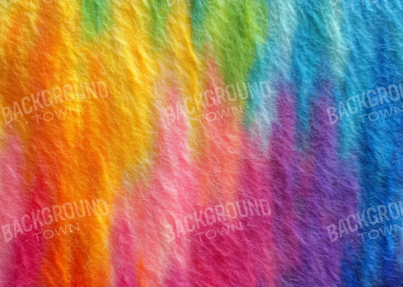 Felt Rainbow 7’x5’ UltraCloth (84 x 60 inch) Backdrop