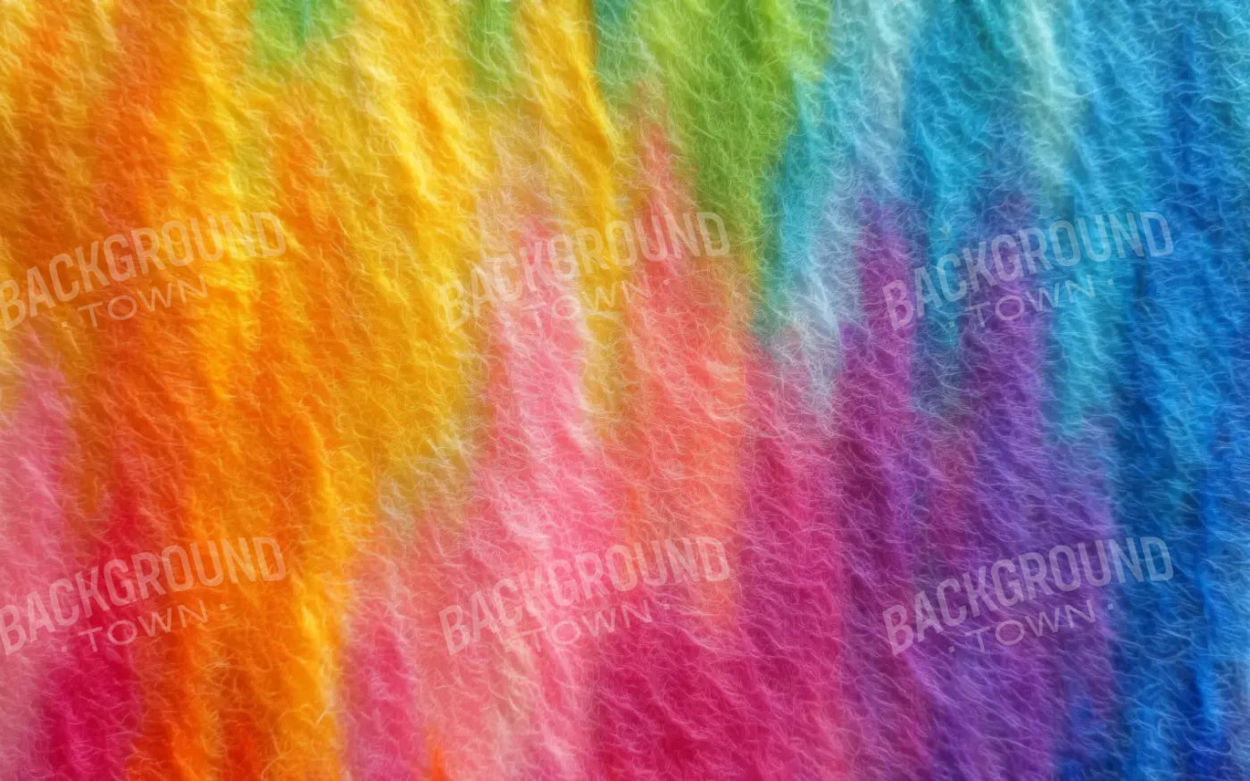 Felt Rainbow 8’x5’ UltraCloth (96 x 60 inch) Backdrop
