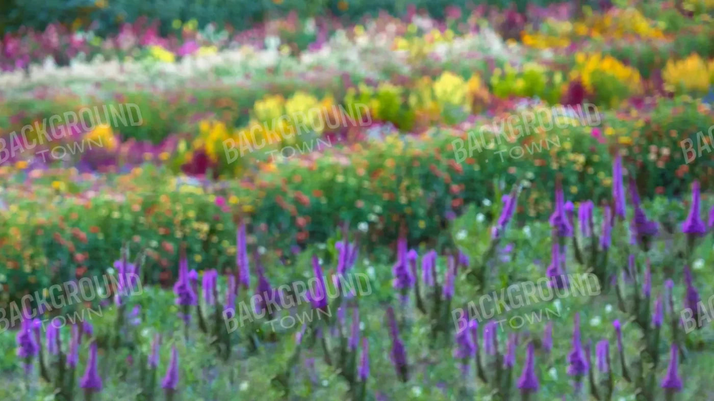 Fields Of Flowers 14X8 Ultracloth ( 168 X 96 Inch ) Backdrop