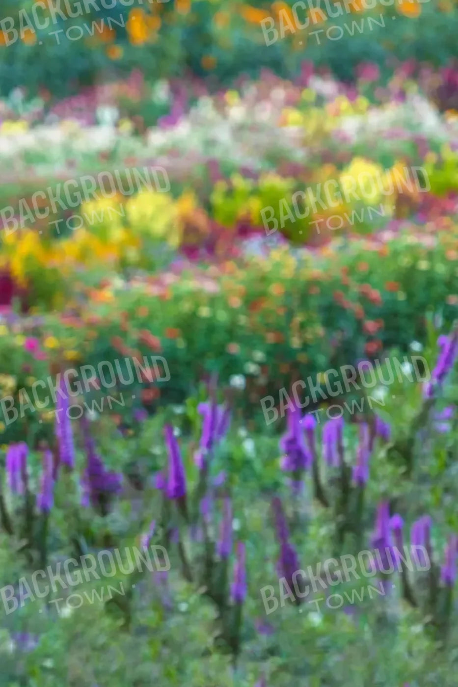 Fields Of Flowers 5X8 Ultracloth ( 60 X 96 Inch ) Backdrop
