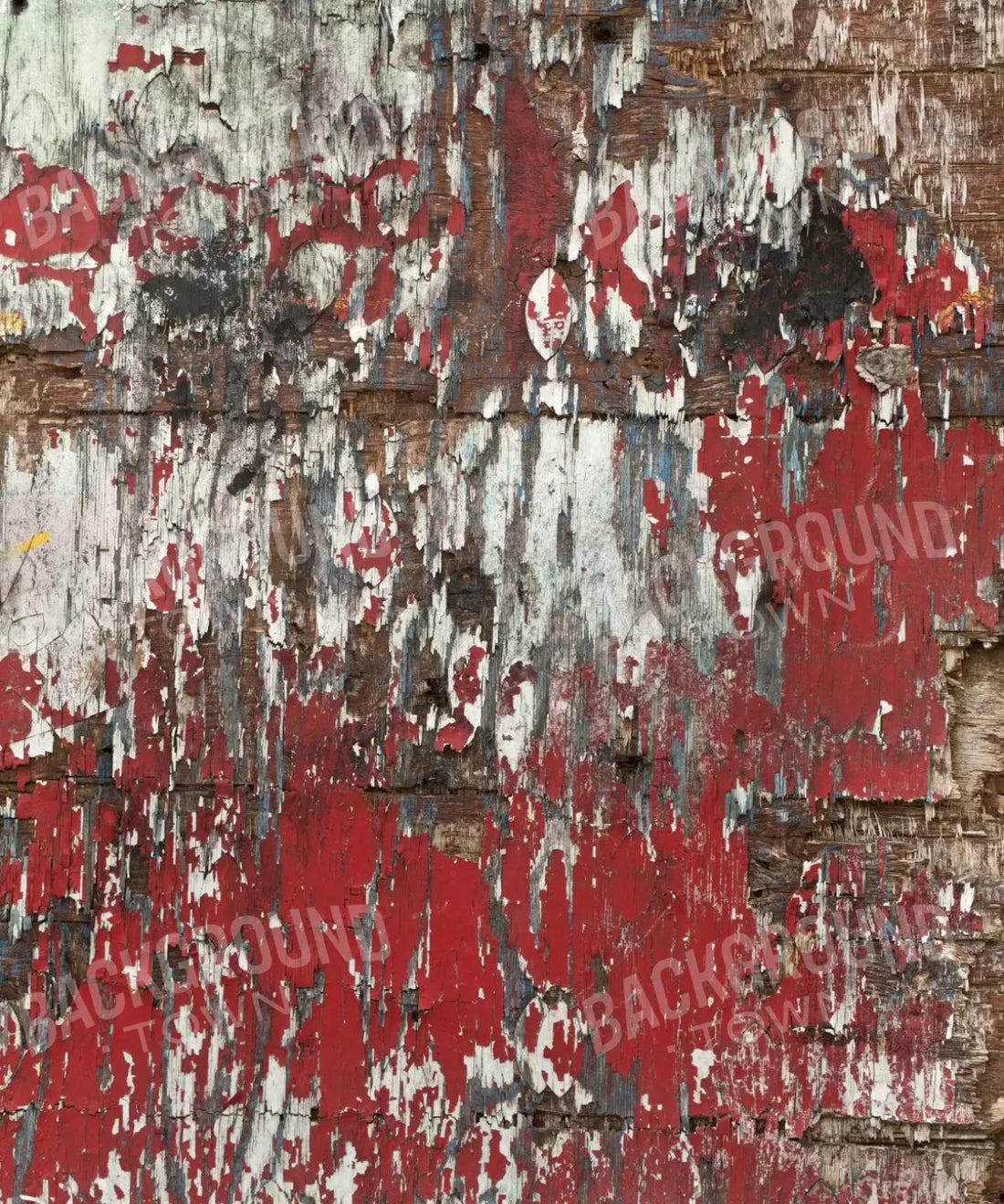 Red Urban Grunge Backdrop for Photography