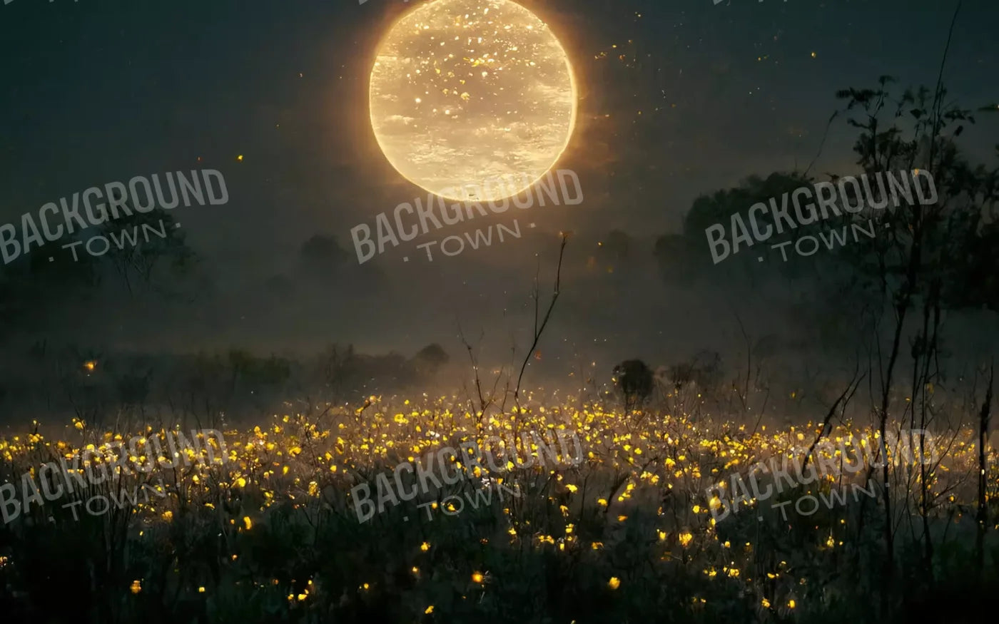 Firefly Night 14X9 Ultracloth ( 168 X 108 Inch ) Backdrop