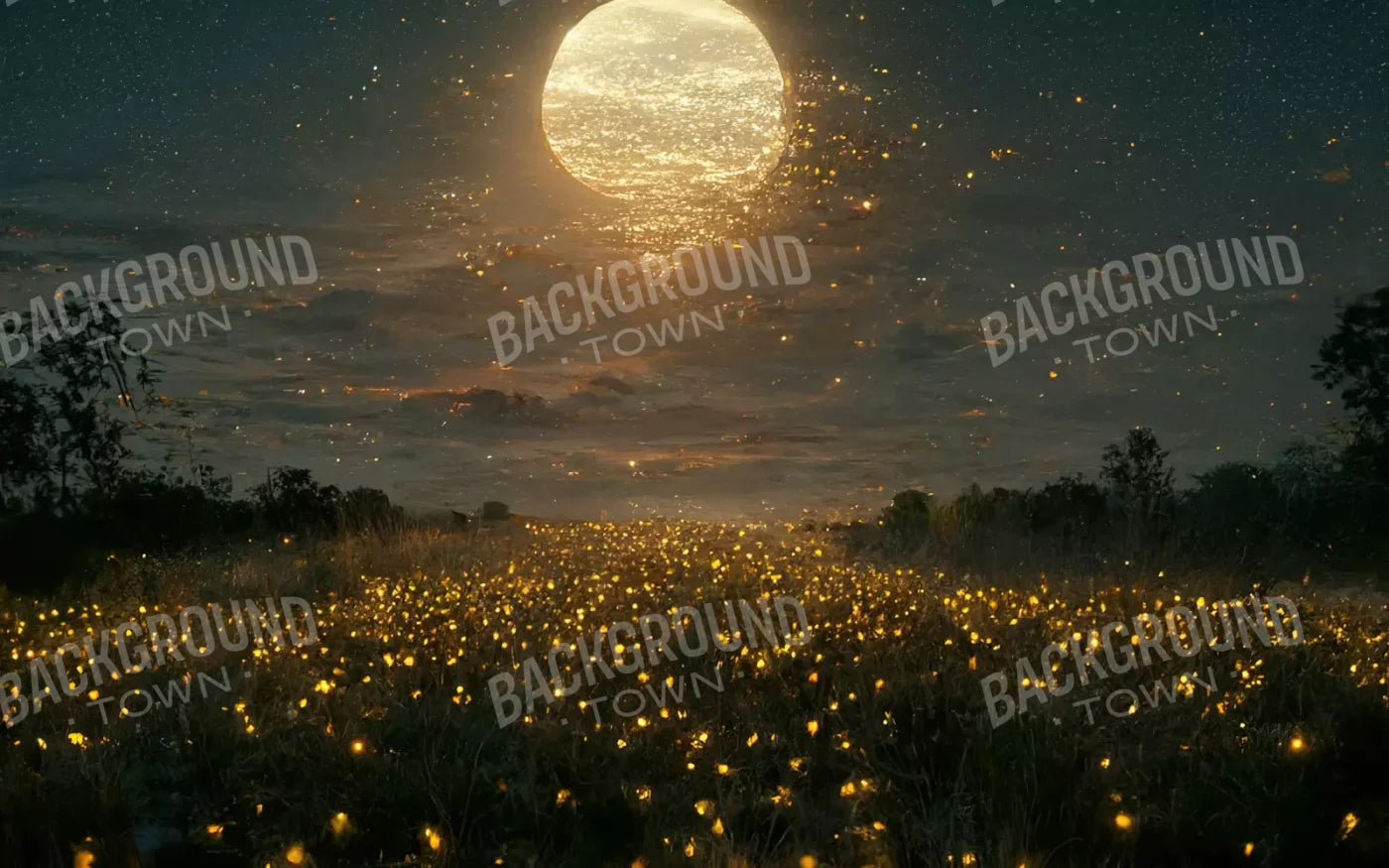 Firefly Sky 14X9 Ultracloth ( 168 X 108 Inch ) Backdrop