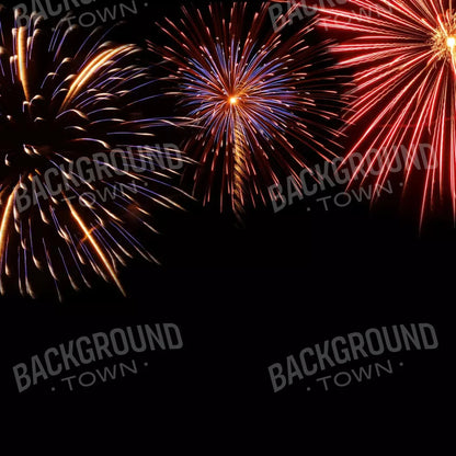 Fireworks 10X10 Ultracloth ( 120 X Inch ) Backdrop