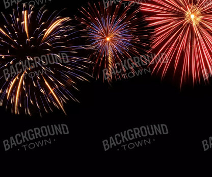 Fireworks 5X42 Fleece ( 60 X 50 Inch ) Backdrop