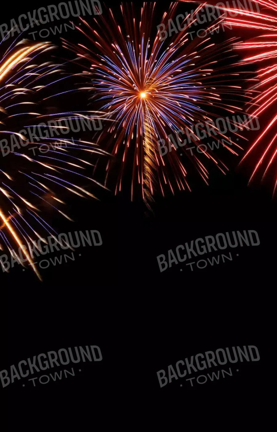 Fireworks 8X12 Ultracloth ( 96 X 144 Inch ) Backdrop