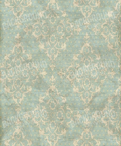 Green Damask Backdrop for Photography