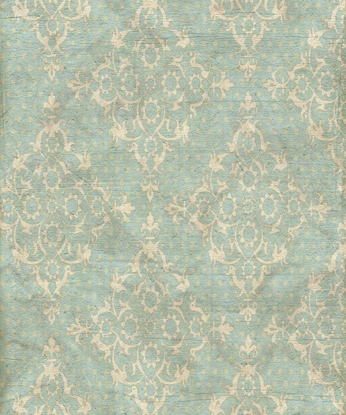 Green Damask Backdrop for Photography