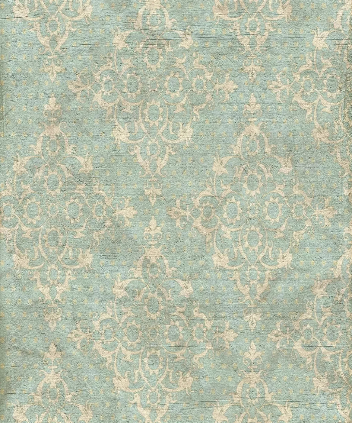 Green Damask Backdrop for Photography