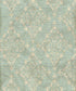 Green Damask Backdrop for Photography