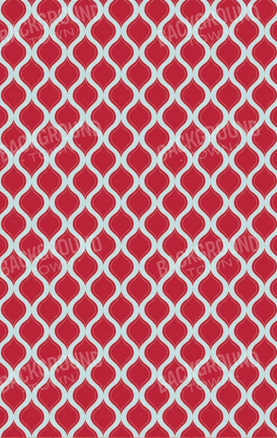 Fishnet Red 10X16 Ultracloth ( 120 X 192 Inch ) Backdrop