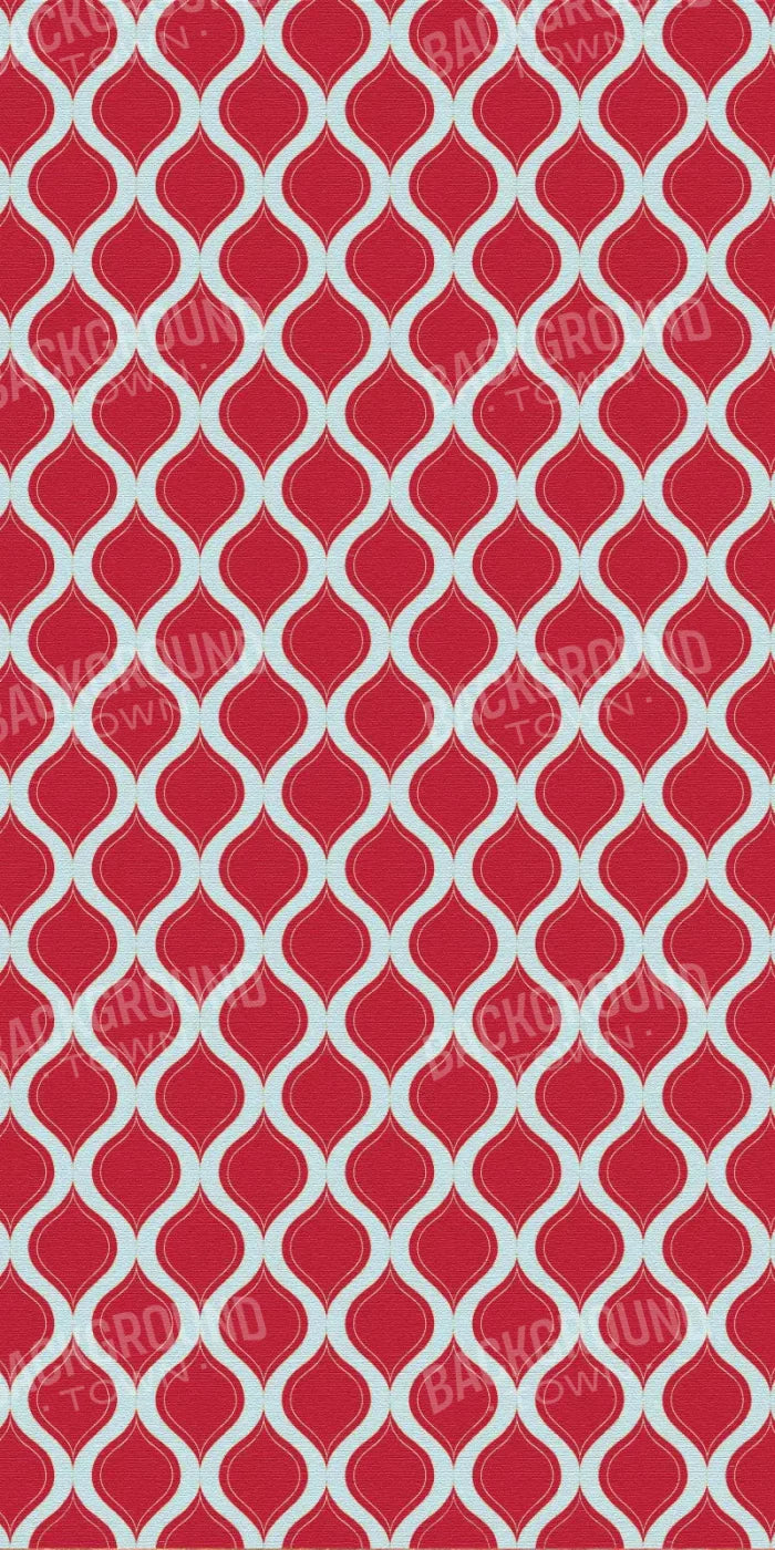 Fishnet Red 10X20 Ultracloth ( 120 X 240 Inch ) Backdrop