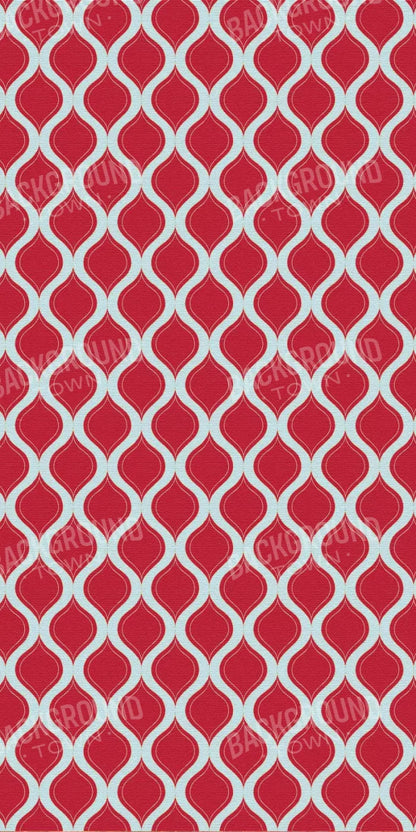 Fishnet Red 10X20 Ultracloth ( 120 X 240 Inch ) Backdrop