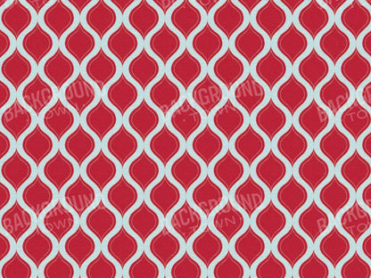 Fishnet Red 10X8 Fleece ( 120 X 96 Inch ) Backdrop