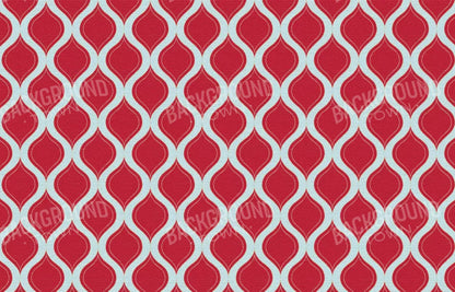 Fishnet Red 12X8 Ultracloth ( 144 X 96 Inch ) Backdrop