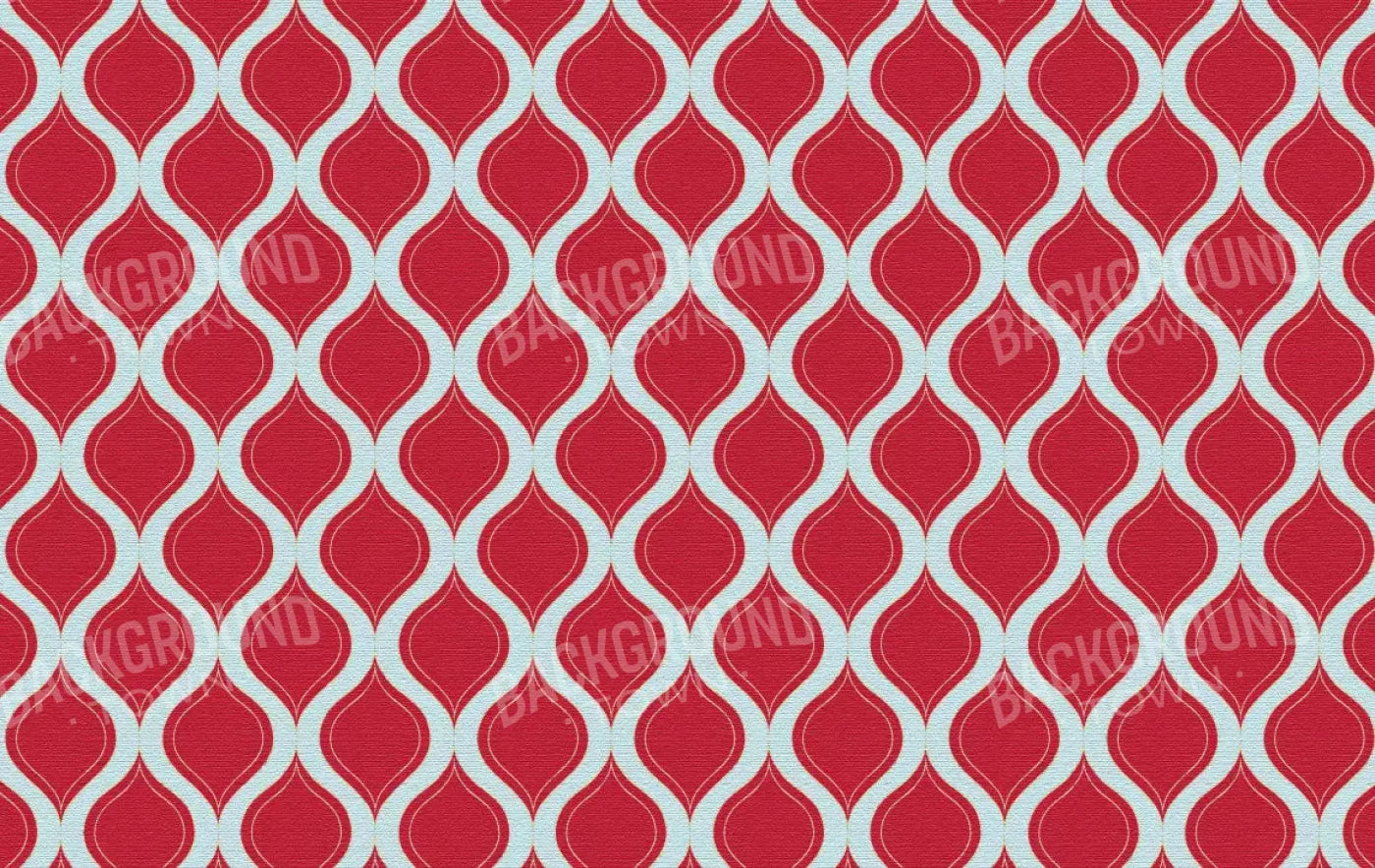 Fishnet Red 16X10 Ultracloth ( 192 X 120 Inch ) Backdrop