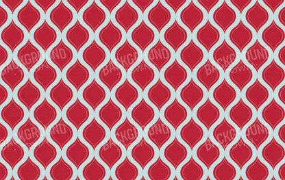 Fishnet Red 16X10 Ultracloth ( 192 X 120 Inch ) Backdrop